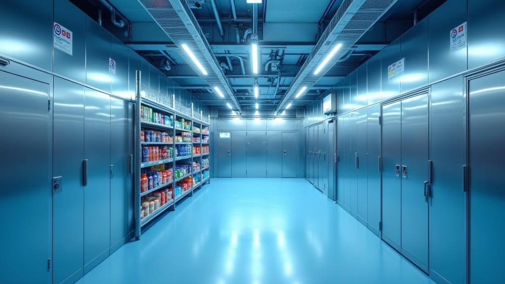 Instalación de cámara frigorífica industrial - TEKNIK San Juan